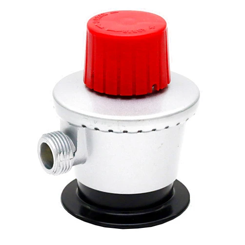 Com Gas com-gas 200084 200084 - Free Outlet Regulator, Welders, Silver/Red, 5.5 x 7 x 8 cm