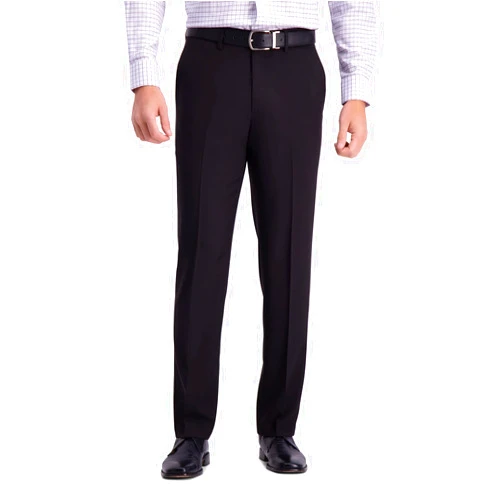 Haggar Men's Premium Comfort Dress Pant-Straight Fit Flat Front (Regular and Big & Tall Sizes)
