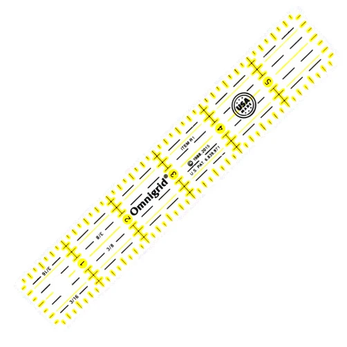 Omnigrid R1 1-Inch by 6-Inch Ruler