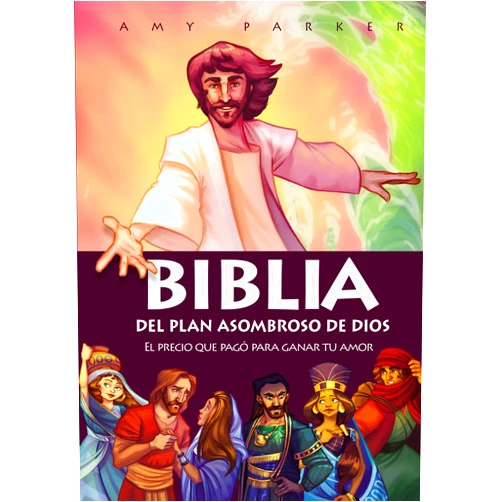 Amy Parker Biblia del plan asombroso de Dios: El precio que pagó para ganar tu amor (Spanish Edition)