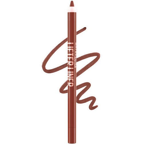 Maybelline Lifter Liner Lip Liner Pencil with Hyaluronic Acid, Cross the Line, 1 Count