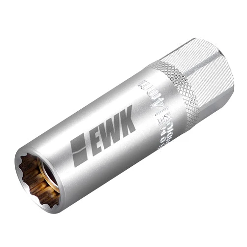 EWK 14mm 12 Point Thin Wall Magnetic Spark Plug Socket for BMW, Mini Cooper, Nissan, Infiniti