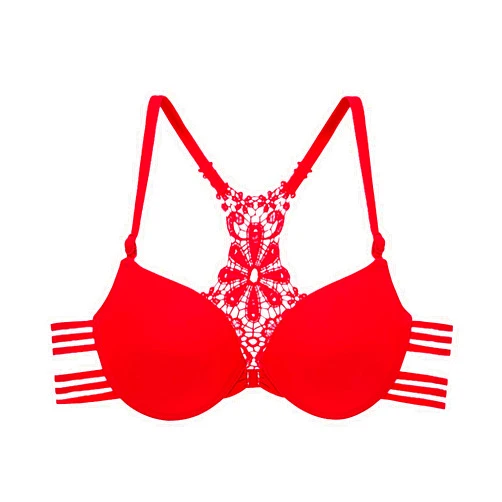 Generic Bra for Women 2024 Charm Lace Full Coverage Push Up Bra Comfy Bralettes No Underwire Bra for Everyday