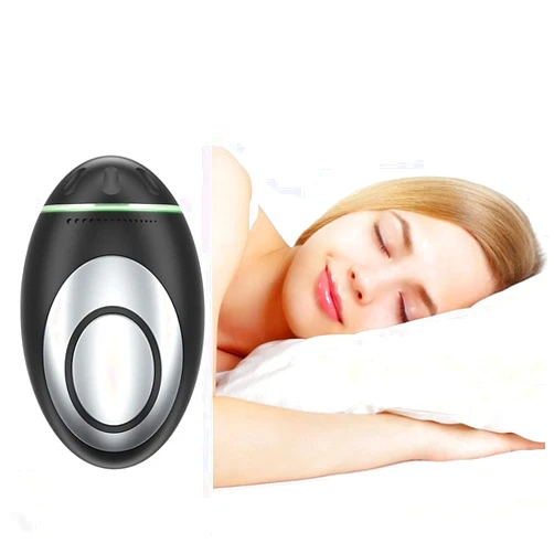 Magic ZZ Sleep Aid Device for Adults,Relieve Anxiety Depression Fast Sleep Instrument,Hand-held Micro-Current Intelligent Sleep Aid Device,USB Charging Pressure Release Help Sleep Tool (Black)