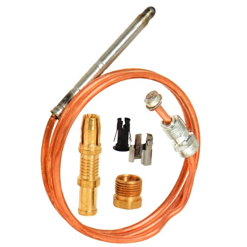 YORABI ROBERTSHAW Repl Thermocouple, Snap Fit, 24 in F