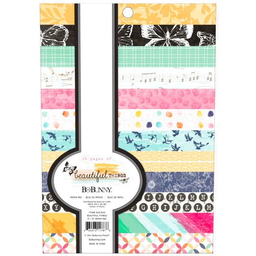 Bo Bunny BoBunny Beaut Paper 6X8 PAD, Beautiful Things