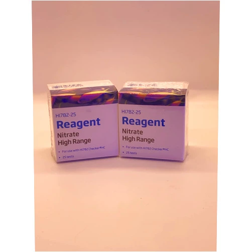 Hanna Instruments HI782-25 Marine Nitrate High Range Checker Reagents Set of 2 (Total of 50 Tests)