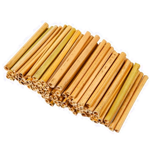 Juvale 100 Pack Wood Bamboo Sticks for Crafts, DIY Bee Houses, Jewelry, Projects (5.2 in)