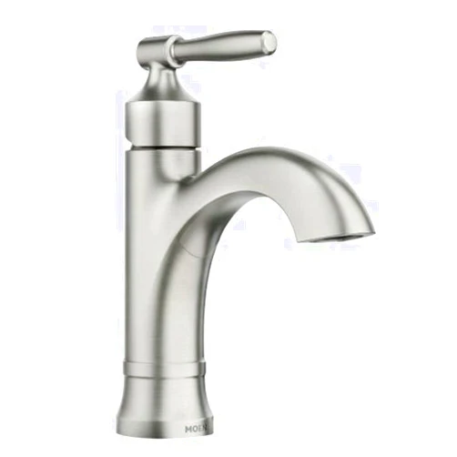 Moen 84970 Halle Single Handle High Arc Bathroom Faucet - Spot Resist Brushed Nickel