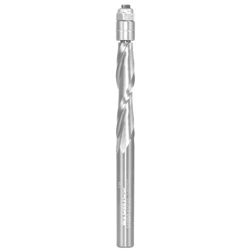 Yonico Router Bits Pattern Bit Solid Carbide Flush Trim Spiral 1/4-Inch Up-Cut 1/4-Inch Shank 14121