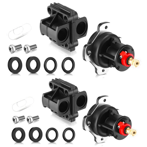 Saillong 2 Pcs Temp Mixer and Pressure Balancing Unit Kit Compatible with Kohler GP876851, Shower Cartridge Replacement Valve Repair Kit, Controls Pressure Replacement for GP500520 and GP77759