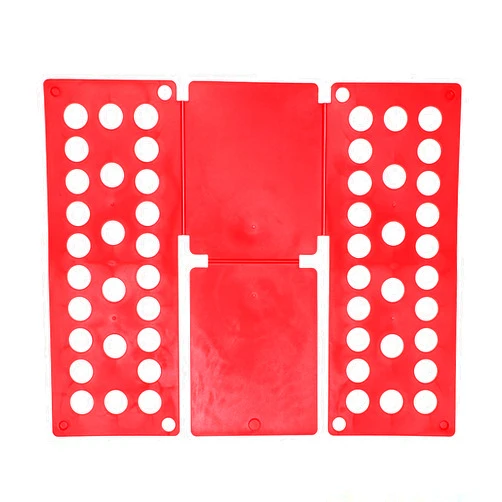 FGSKBQG Clothes Folding Board, Blue Adjustable T-Shirt Folder,Kids clothes foldingboard 、Small Size for 1-9 Years Old、folding board for kids 15.7 x 18 Inch, Laundry Organizer for Adults and Kids(RED)