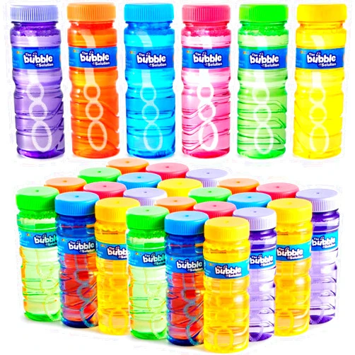 JOYIN Bubble Bottles 6/12/24/36PCS (4oz Solution), Bubbles Wand Bulk for Party Favors for Kids, Toddler Summer Outside Toys Gift for Kids (12)