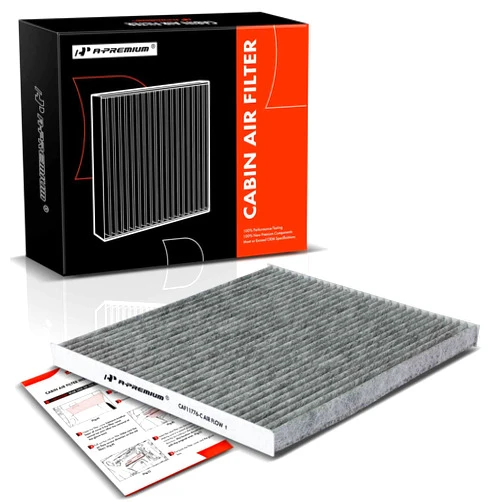 A-Premium Cabin Air Filter with Activated Carbon Compatible with Nissan & Infiniti Models - Altima 2013-2018, Murano 2015-2023, Pathfinder 2013-2020, Maxima 2016-2023, QX60 2014-2020, JX35 2013
