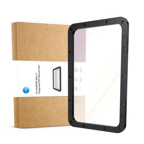 Aladrs 1PCS Mars 5 FEP Film Resin Vat Pre-Installed FEP Release Film Upgrades 3D Printer Accessories Compatible with ELEGOO Mars 5 3D Printers - 193.6 x 129.2mm