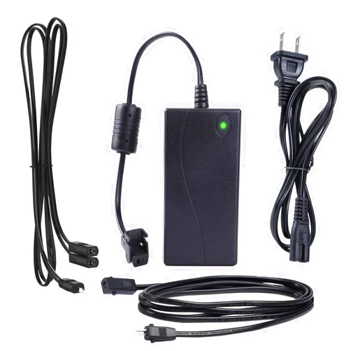 Xpopox Power Recliner Power Supply, 2Pin Recliner Power Cord Replacement AC/DC 2 Kinds of Extension Cable 29V 2A Adapter Compatible with Most Models for Electric Recliner/Couch/Lift Chair/Standing Desk
