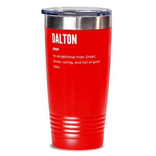 Hogue WS LLC For Dalton Definition, Coffee Tumbler Mug 20oz, Red