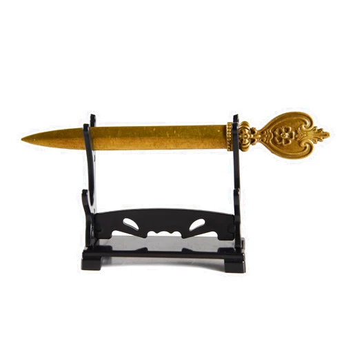 Sakkou Metal Cool Vintage Letter Opener Decorative Mail Opener For Men And Women Antique Bronze Color Opener Envelope Opener Tool（Brave Heart,1pc/pack）