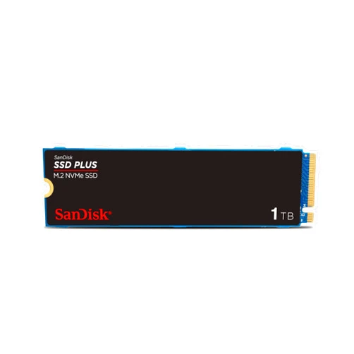 SanDisk 1TB SSD Plus M.2 NVMe SSD - PCIE Gen 3.0, Up to 3,200 MB/s - Internal Solid State Drive - SDSSDA3N-1T00-G26