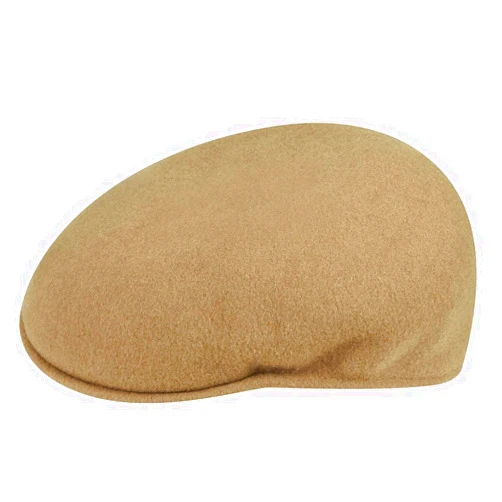 Kangol Wool 504 Hat - Warm Grey/L Ivy Caps & Flat Caps