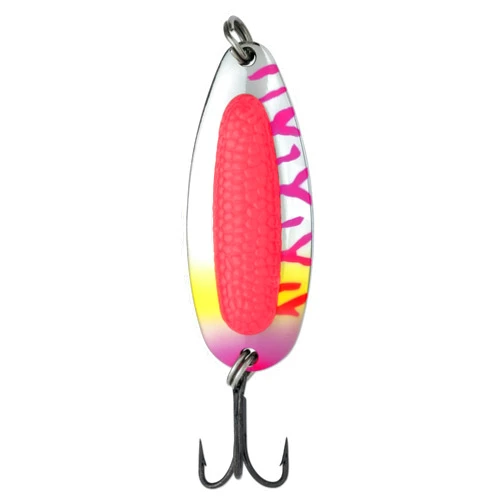 Blue Fox 7/8-Ounce Rattlin' Pixee Spoon, Fluorescent Pink UV