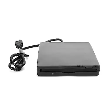 Generic 3.5-Inch Portable Floppy DriveFloppy, USB External Floppy Disk Reader Drive, Plug and Play Black