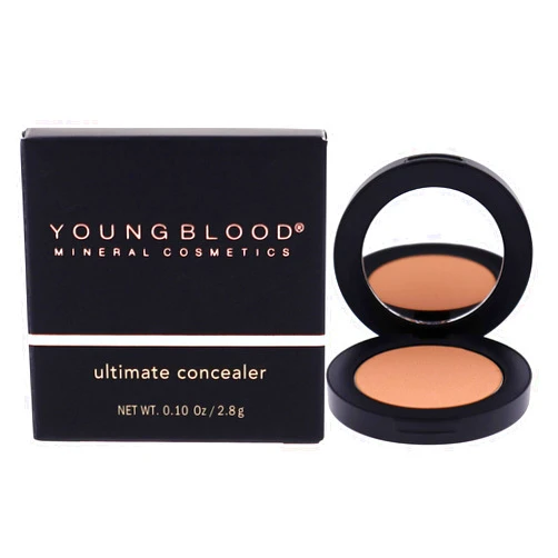 Youngblood Clean Luxury Cosmetics Ultimate Concealer, Medium | Conceals Under Eye Dark Circles Full Coverage Brightening Non-Creasing Coverage for Discoloration and Spots | Vegan, Cruelty Free