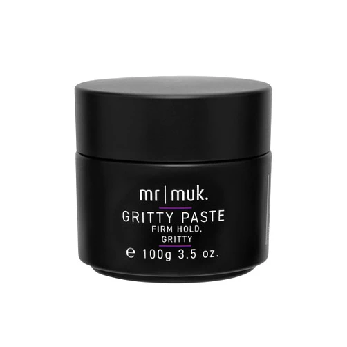 MUK. Mr MUK Strong Gritty Finish Texturizing & Reworking Paste - 100g | Ultimate Firm Hold Hair Styling for Men | Water Soluble & No Flaking