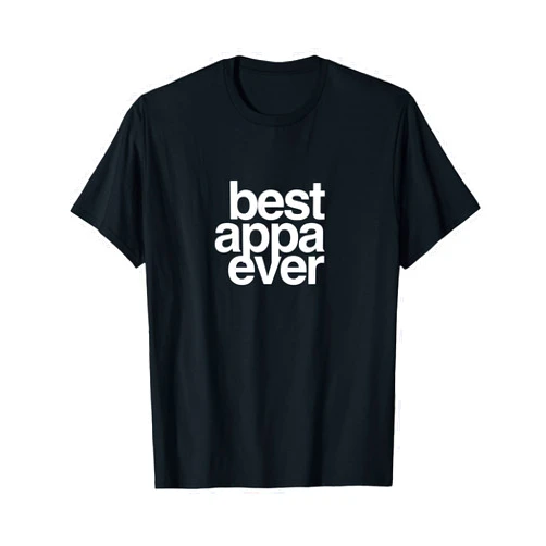 Korean Family Tees Best Appa Ever, Korean Father's Day Shirt, Dad T-shirt T-Shirt