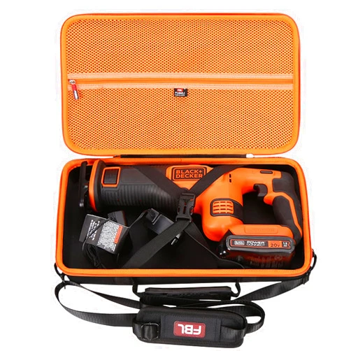 FBLFOBELI Hard Case for BLACK+DECKER 20V MAX Cordless Reciprocating Saw Kit (BDCR20B/BDCR20C)/DEWALT 20V MAX XR Reciprocating Saw (DCS367B / DCS387B)