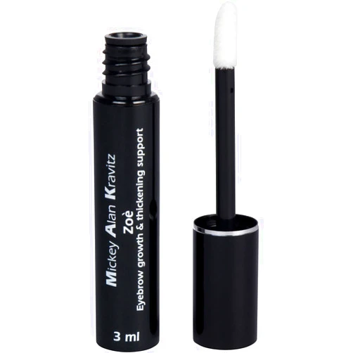 Mickey Alan Kravitz Zoe Eyebrow growth & Thickening Serum. An advanced formula to enhance, thicken and give growth support for fuller and thicker brows. for men and woman. 3ml