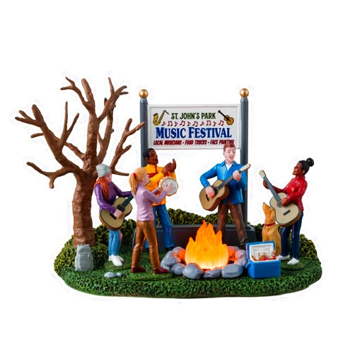 Lemax Music Festival, Battery Operated (4.5V) #44323