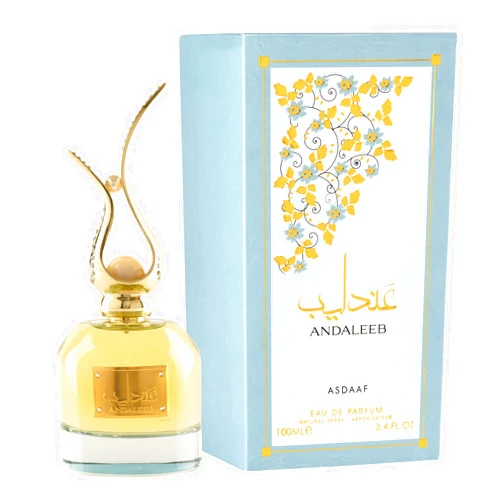 Lattafa Asdaaf Andaleeb for Unisex Eau de Parfum Spray, 3.4 Ounces / 100 ml