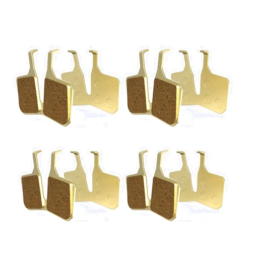HSayoli 4 Pairs Bike Brake Pads Resin Bicycle Disc Brake Pads Compatible with Magura 4 Piston Mt5/ Mt7
