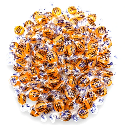 KLUB BULK Arcor Sugar Free Butterscotch Gourmet Hard Candy-Keto Friendly- Premium Quality 1.5 lbs, Delicious Taste Individually Wrapped Butterscotch Candy-Ideal Diabetic & Gluten Free(24 oz)