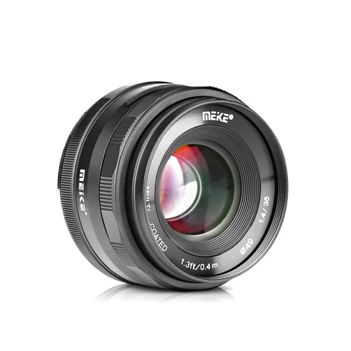 Meike MK-35mm F1.4 Large Aperture Wide Angle Lens Manual Focus Lens Compatible with Fuji X Mount Mirrorless Cameras X-T3 X-T30 X-Pro2 X-E3 X-T1 X-T2 X-T10 X-T20 X-100F X-T100 X-E1 X30 X-A1 X-T4,etc
