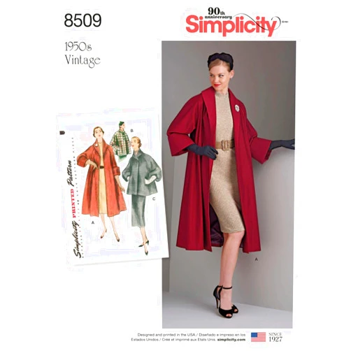 Simplicity Vintage Sewing Pattern Tops/Vest/Jkts/Coats, R5 (14-16-18-20-22)