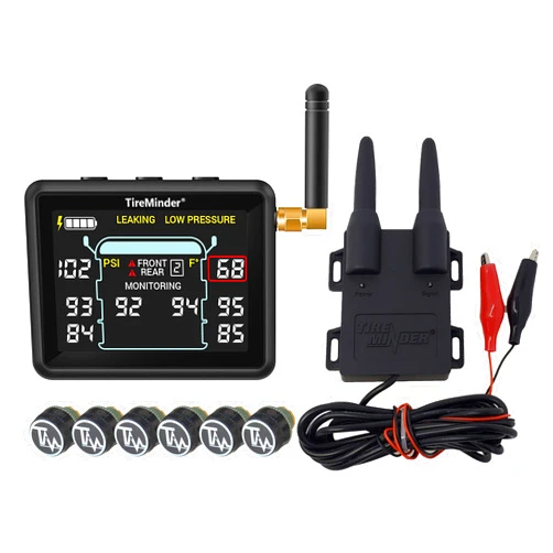 TireMinder Minder Research TM22142 TireMinder i10 RV TPMS with 6 Transmitters
