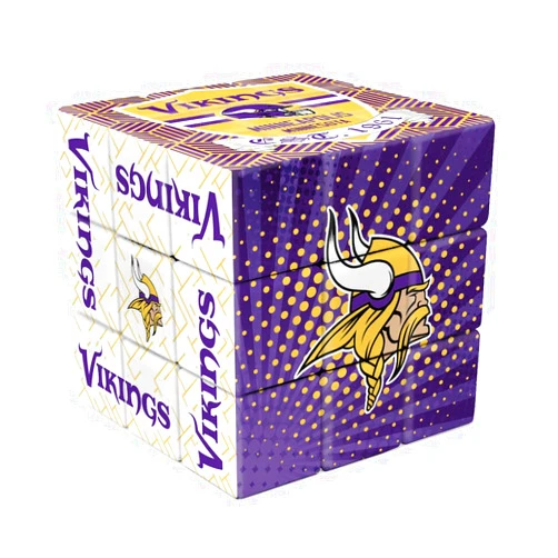 Party Animal NFL Minnesota Vikings Speed Cube