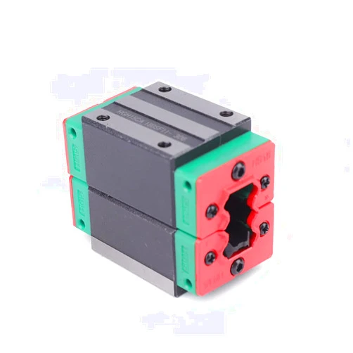 TFCFL HGH15CA Slider Block,2pcs Linear Rail Sliding Block Guide Rail Slider Bearing Steel Rail Carriage for CNC Machine Routers DIY Project
