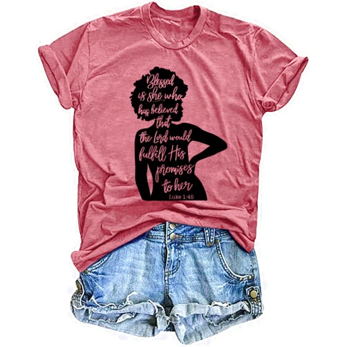 YI XIANG RAN Black History Shirts Women: Juneteenth Shirt Blackity Graphic Tee Tops Black Pride African T-Shirt