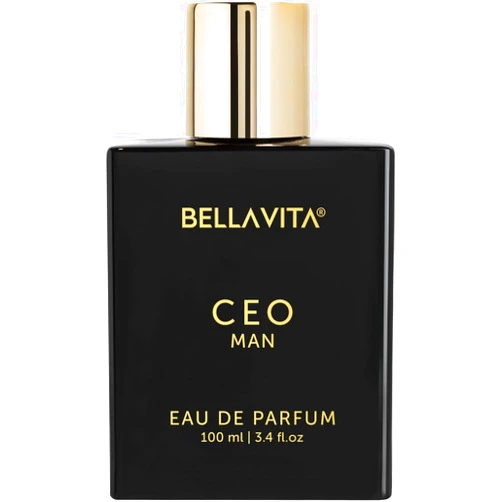 Bella Vita Luxury BellaVita Luxury CEO Man Perfume for Men (3.38 fl.oz) | Long-Lasting Men's Perfume with Lemon, Lavender, Tonka & Agarwood Fragrance for Man | CEO Parfum for Men | Vegan & Cruelty-Free Fragrance
