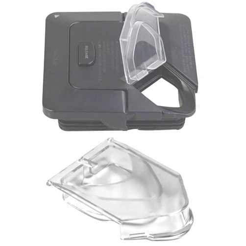 FEICUIBEXI Pour Spout Cover Replacement for Ninja Blender Lid, Replacement Spout Cover for Ninja Blender 72 oz Square Pitcher, Suitable for NJ600-NJ602 and BL500-BL781, Clear