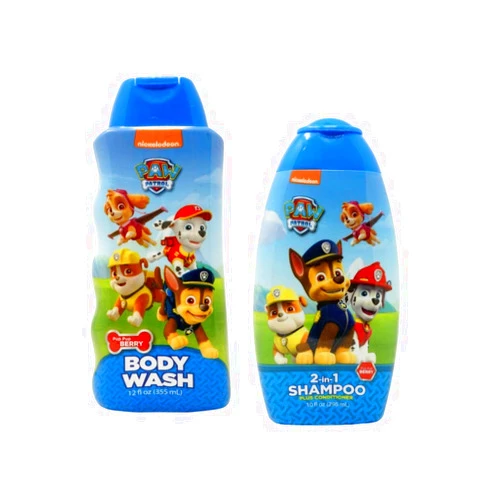Spin Master Paw Patrol Shampoo and Body Wash - Kids Super Pups Bath Set
