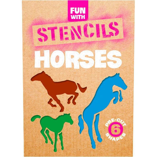 By Paul E. Kennedy (Author) Fun with Stencils: Horses (Dover Little Activity Books: Animals)