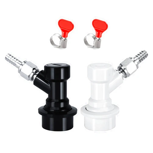 Imaictuu Ball Lock Keg Fittings Beer Corny Keg Connectors with Stainless Steel 5/16