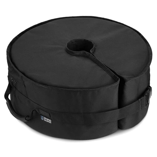 Rhino BaseMate Rhino Round Umbrella Base Weight with Side Slot Opening, 18
