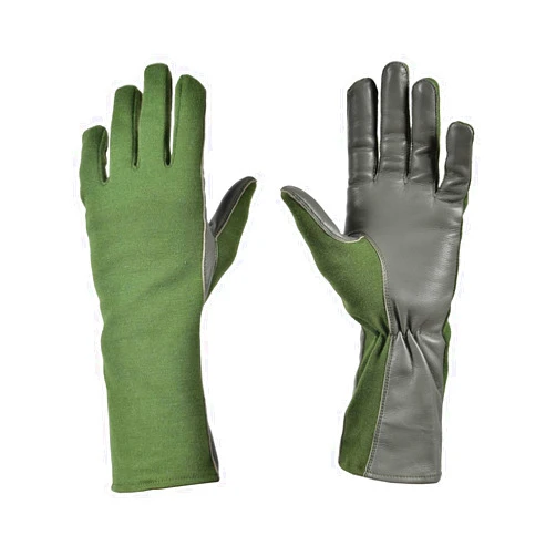 SBL SOUTH BEACH LEATHER Nomex Flight Gloves, Leather Work Gloves for Men, Soft Durable Sheep Skin Leather Driving, Flying, Gardening Hunting Gloves