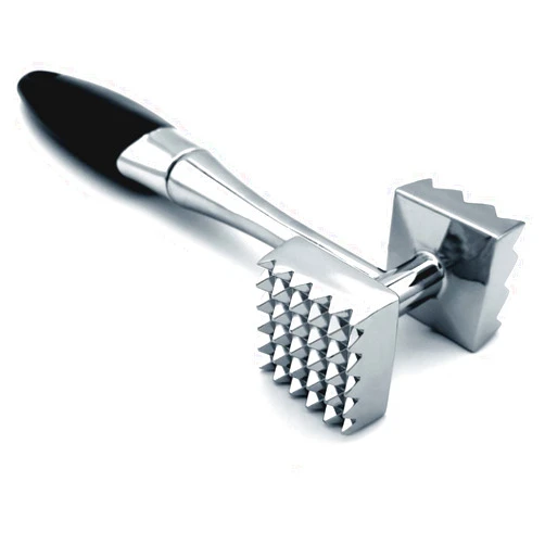 ANKEVIN Meat Tenderizer, Dual-Sided Nails Meat Mallet, Meat Hammer Used for Steak, Chicken, Fish，Meat Pounder With Rubber Comfort Grip Handle, 8.8 inches Meat Tenderizer Tool