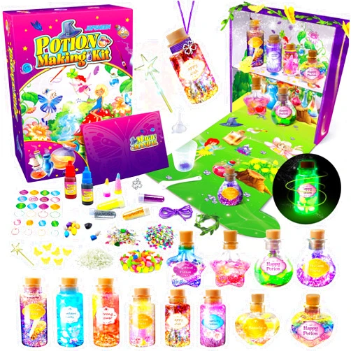 JOPSHEEN Potion Making Kit for Kids, Creative Potions Craft Kits, Christmas Birthday Toys Gifts for Boys Girls Age 8 9 10 11 12